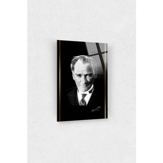 Assos Design Art Mustafa Kemal Atatürk Siyah Beyaz Fiyatı