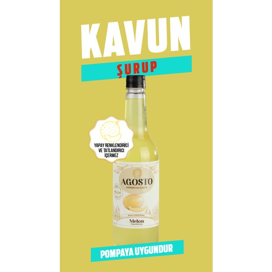 Agosto Ml Kavun Aromal Urup Fiyat Taksit Se Enekleri