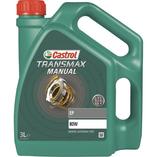 Castrol Transmax Manual Ep 80W Manuel Şanzıman Yağı 3 Litre Fiyatı