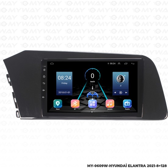 Myway Hyundai Elantra Android Carplay Multimedya Navigasyon Fiyat