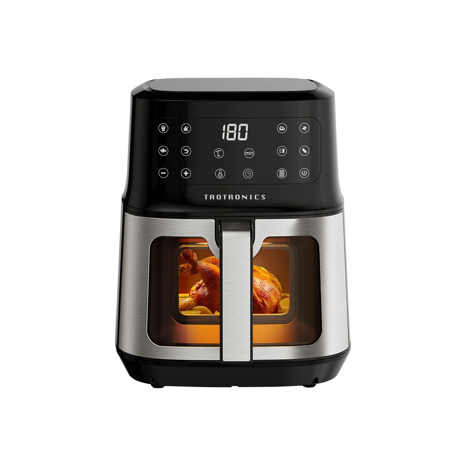 Taotronics Tt Af Litre I Levli Caml Air Fryer Fiyat