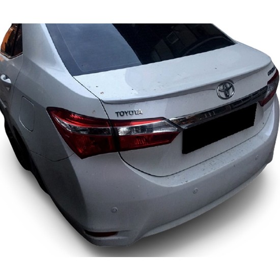 Mavi Tuning Toyota Corolla Bagaj Üstü Spoiler 2014 2018 Fiyatı