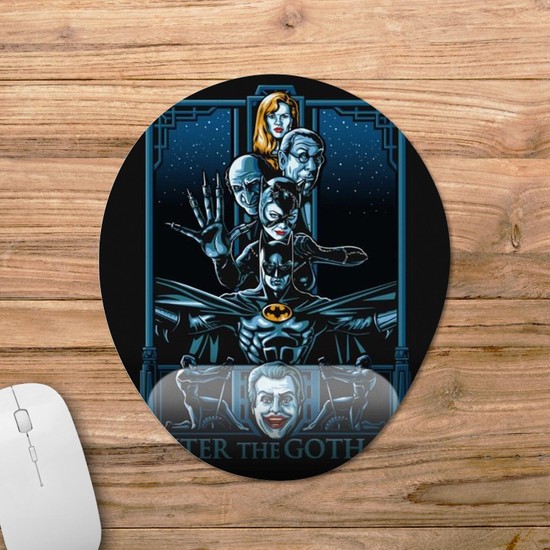 Pixxa Batman Bilek Destekli Mousepad Model Oval Fiyat