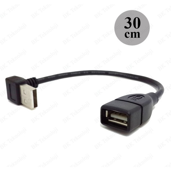 Bk Teknoloji Derece Dik A L Usb Erkek Di I Uzatma Fiyat