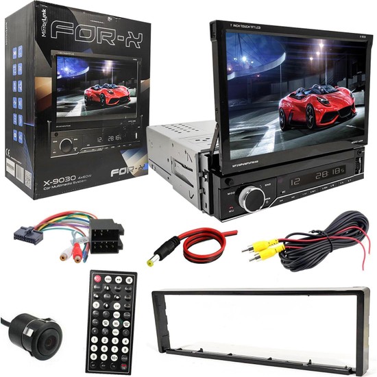 For x Oto Teyp Indash 7 4X60W Mirrorlink Bt usb sd fm aux Fiyatı