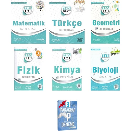 Palme Yayıncılık YKS TYT Matematik Türkçe Geometri Fizik Kitabı