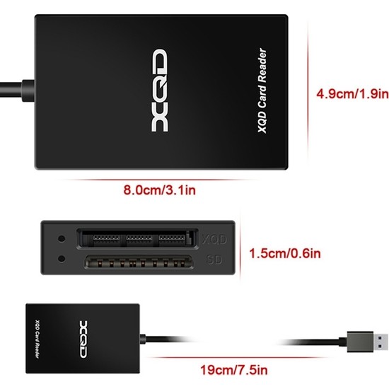 Zsykd Rocketek CR312 A Usb3 0 Sd Xqd 2 1 Kart Okuyucusu Fiyatı