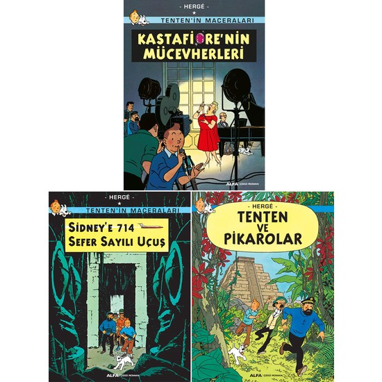 Tenten Ciltler Izgi Roman Seti Kitab Ve Fiyat