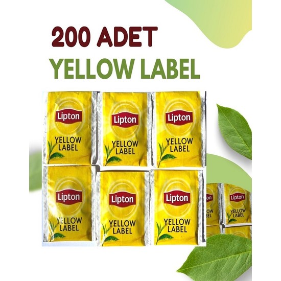 Lipton Yellow Label Bardak Po Et Ay L Fiyat