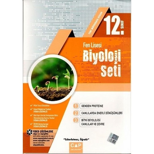 Ap Yay Nlar S N F Fen Lisesi Biyoloji Seti Kitab Ve Fiyat