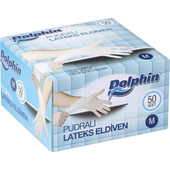 Dolphin Latex Eldiven Medium 50 li Fiyatı Taksit Seçenekleri