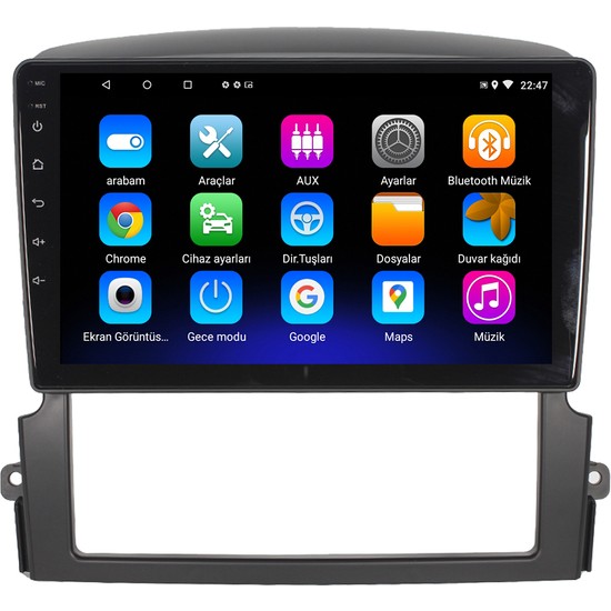 Myway Kia Sorento Android Kablosuz Carplay Navigasyon Multimedya