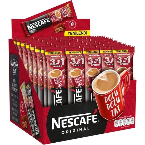 Nescafe 3ü 1 Arada Kahve 48 li Paket Fiyatı Taksit Seçenekleri