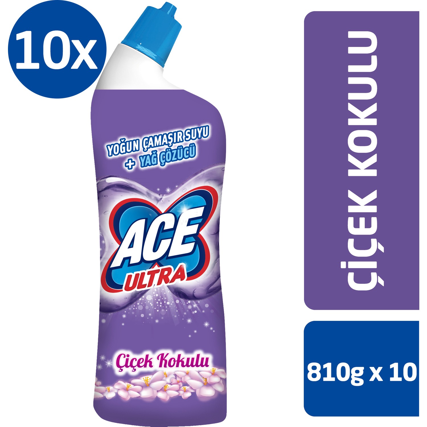 Ace Ultra Power Jel Kıvamlı Çamaşır Suyu Çiçek Kokulu 810G Fiyatı