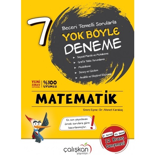 S N F Yok B Yle Matematik Bran Denemesi Al Kan Kitab