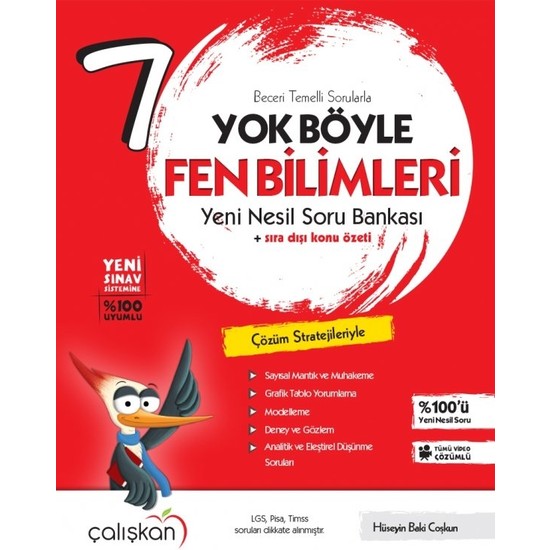 Çalışkan Yayınları 7 Sınıf Yok Böyle Fen Bilimleri Kitabı