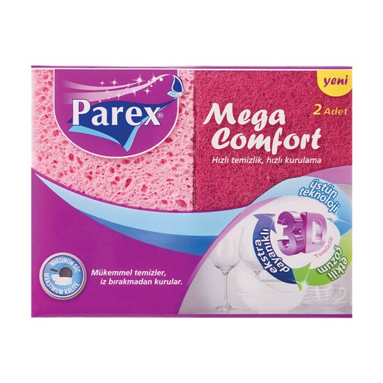 Parex Mega Comfort Sünger Düz 2 li kk Fiyatı