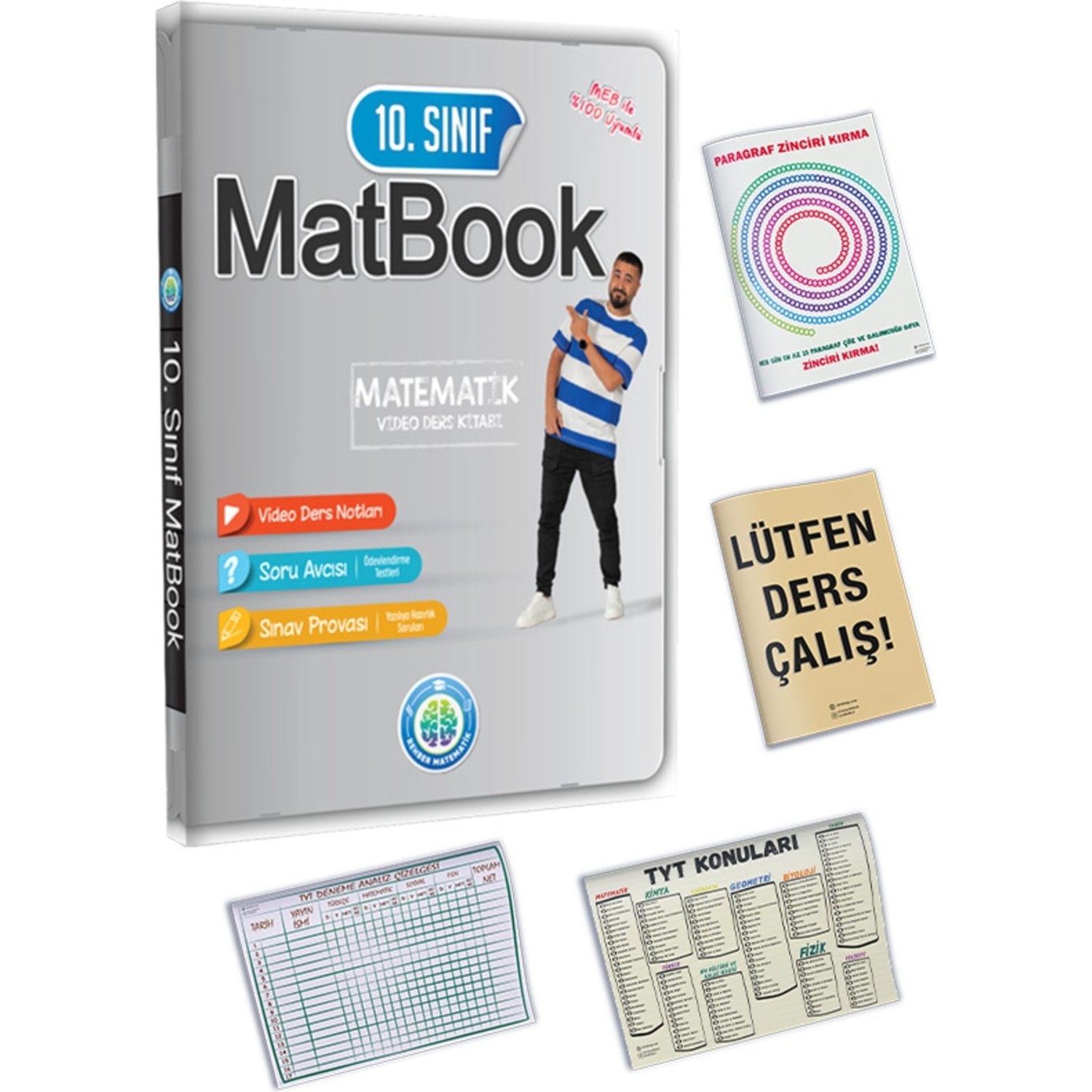 Rehber Matematik Yayınları Rehber Matematik 10 sınıf Matbook Kitabı