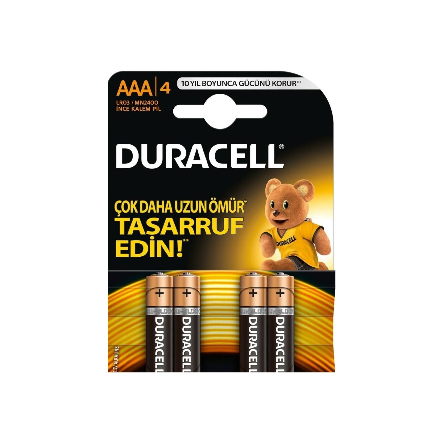 Duracell Aaa 4 lü LR03 MN2400 Ince Kalem Alkaline Pil Fiyatı