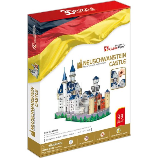 Cubic Fun Puzzle D Neuschwanstein Kalesi Fiyat