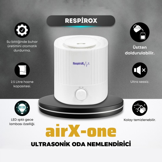 Respirox Airx One Ultrasonik Soğuk Buhar Makinesi Oda Fiyatı