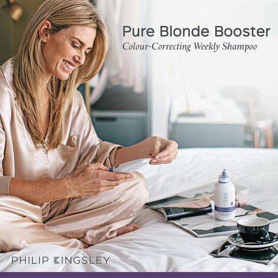 Philip Kingsley Pure Blonde Booster Shampo o Sarı Saçlara Özel Renk