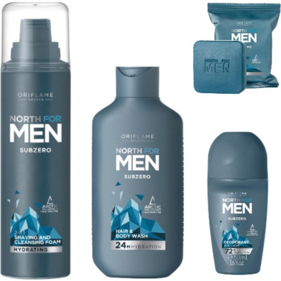 Oriflame North For Men Subzero Bak M Seti T Ra K P Sa Fiyat