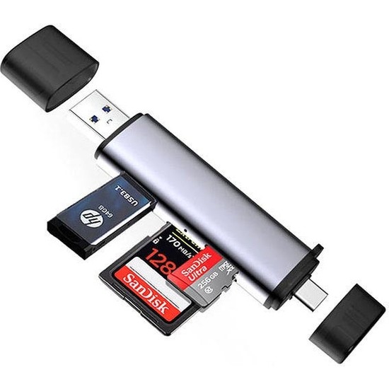 Apera Gn In Otg Kart Okuyucu Usb Micro Usb Type C Fiyat