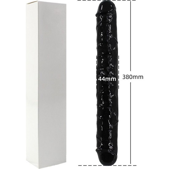 38 Cm Çift Taraflı Ultra Realistik Zenci Dildo Fiyatı