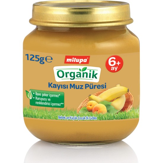 Milupa Organik Kayısı Muz Püresi 125 g Fiyatı Taksit Seçenekleri