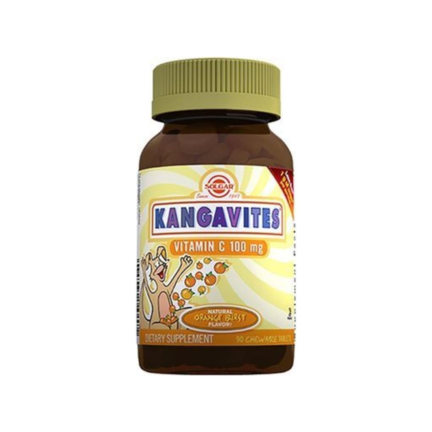 Solgar Kangavites Chewable Vitamin C 100 Mg 90 Tablet Fiyatı