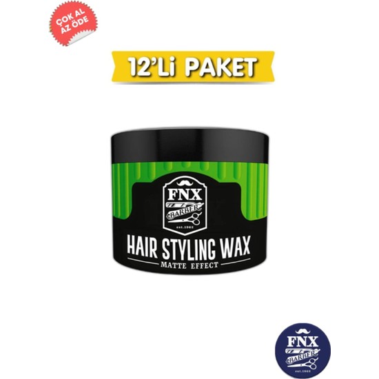 Fonex Fnx Barber Matte Effect Wax Ml Adet Fiyat