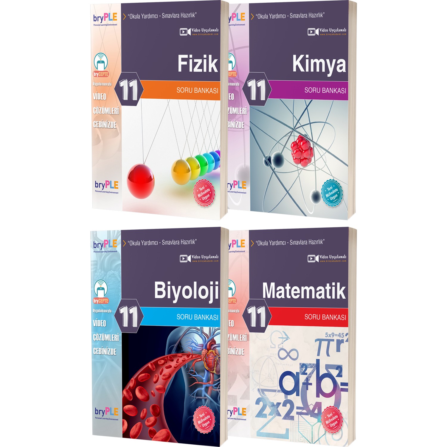 Bry Birey Eğitim Yayınları 11 Sınıf Fizik Kimya Biyoloji Kitabı