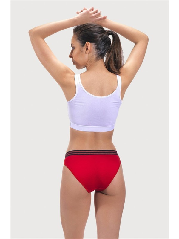 Cottonhill Spor Basic Pamuklu Bikini K Lot L Paket Fiyat