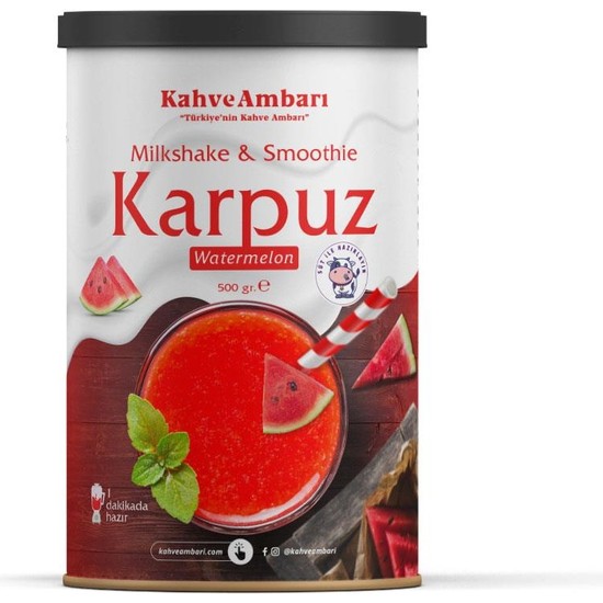 Kahve Ambar Karpuz Milkshake Smoothie Tozu Gr Fiyat