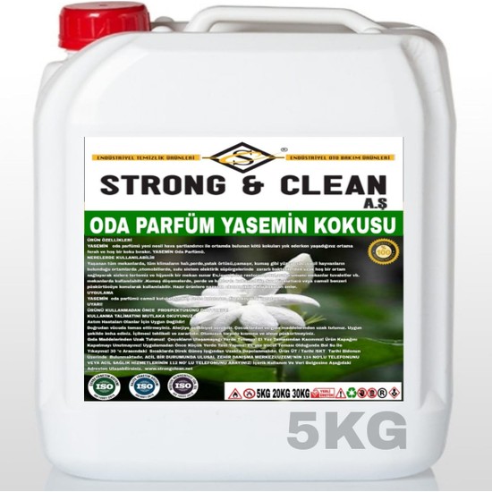 Strong Clean Oda Parfüm Yasemin Kokulu 5kg Fiyatı