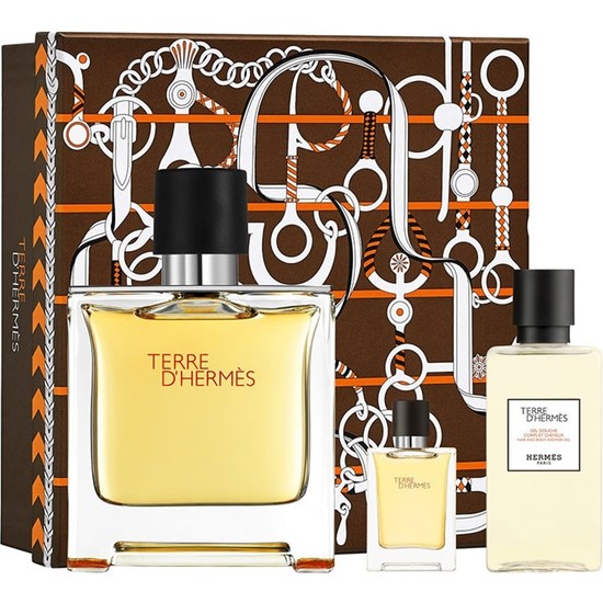 Hermes Terre Dhermes Pure Ml Edp Set Erkek Parf M Fiyat