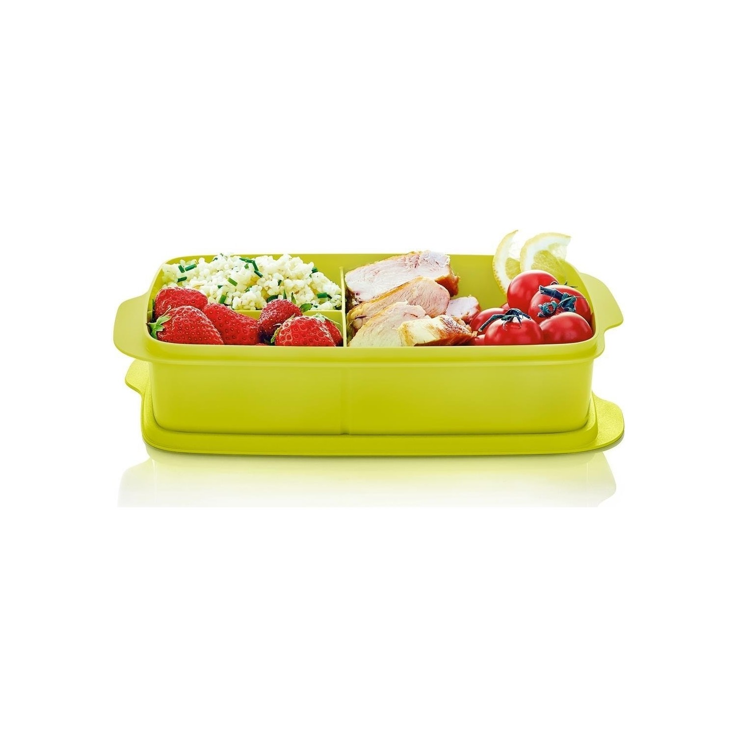 Tupperware Eco Bölmeli Beslenme Kutusu 1l Yeşil Fiyatı