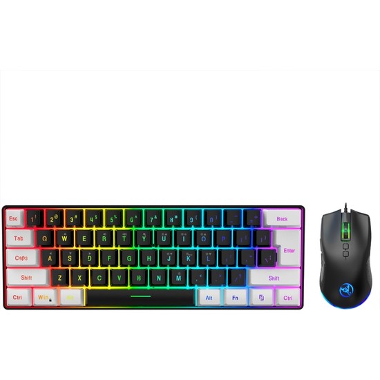 Haoruiqi Rgb Arkadan Aydınlatmalı Kablolu Oyun Klavye ve Fiyatı