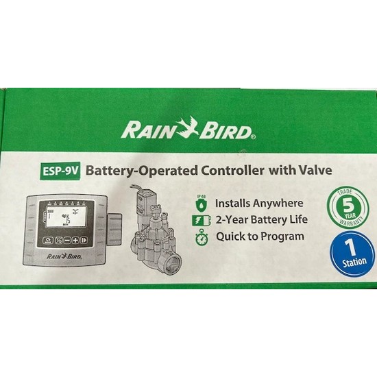 Rain Bird Esp9vıdvfkıt Pilli Kontrol Ünitesi Ve Dvf Vana Fiyatı