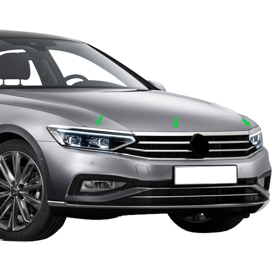 Aktif Oto Krom Volkswagen Passat B8 Sd Far Üst Çıtası 3 Fiyatı