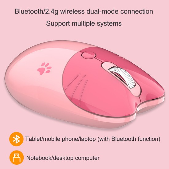 Hezhixing Çift Modlu 2 4g Kablosuz Fare Bluetooth Yurt Fiyatı