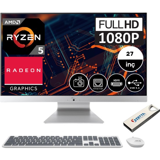 Asus M Wyak Amd Ryzen U Gb Gb Ssd Windows Fiyat