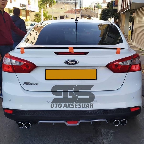 STS Oto Aksesuar Ford Focus 3 Difüzör Arka Tampon Eki 4 Fiyatı