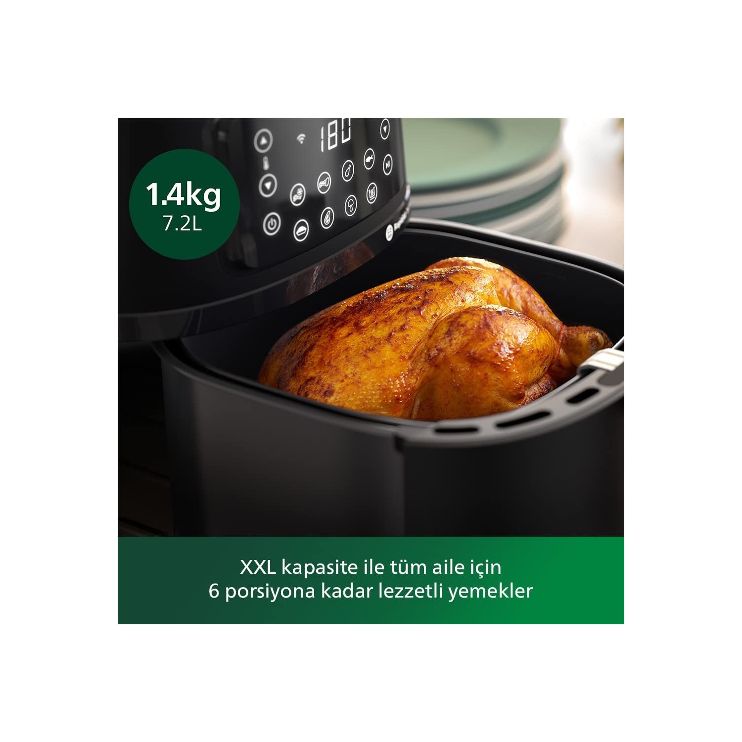 Philips Airfryer 5000 Serisi Xxl Connected HD9285 96 Wi Fi Fiyatı