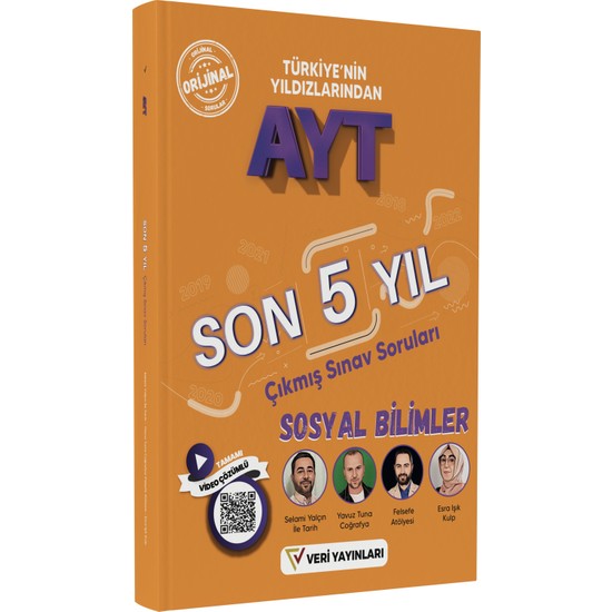 Veri Yay Nlar Ayt Sosyal Bilimler Son Y L Video Z Ml Kitab