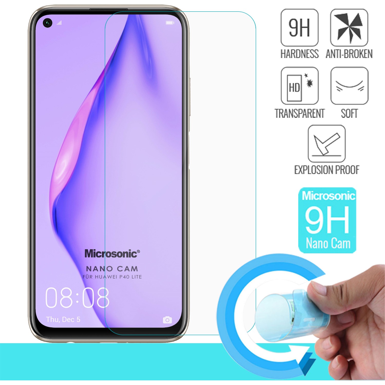 Microsonic Huawei P Lite Nano Cam Ekran Koruyucu Fiyat