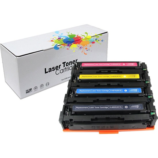 Proprint MFP M277n 4 Renk Muadil Toner Seti CMYK Yüksek Fiyatı