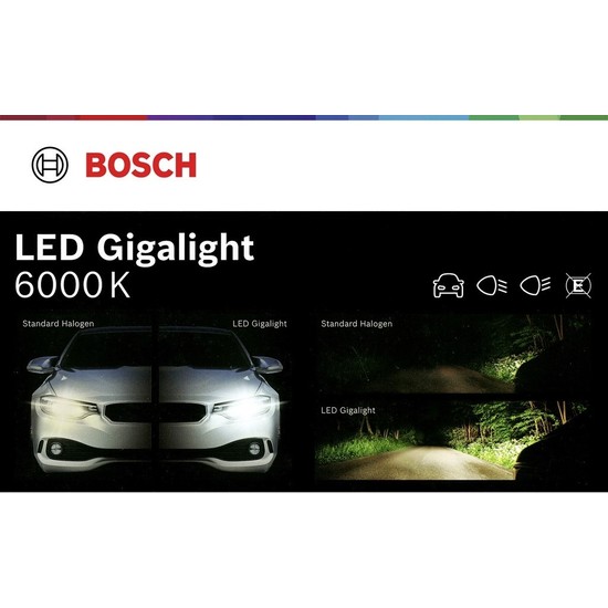 Bosch Gigalight Hb4 12V LED Xenon 6000K Beyaz Işık Canbus Fiyatı