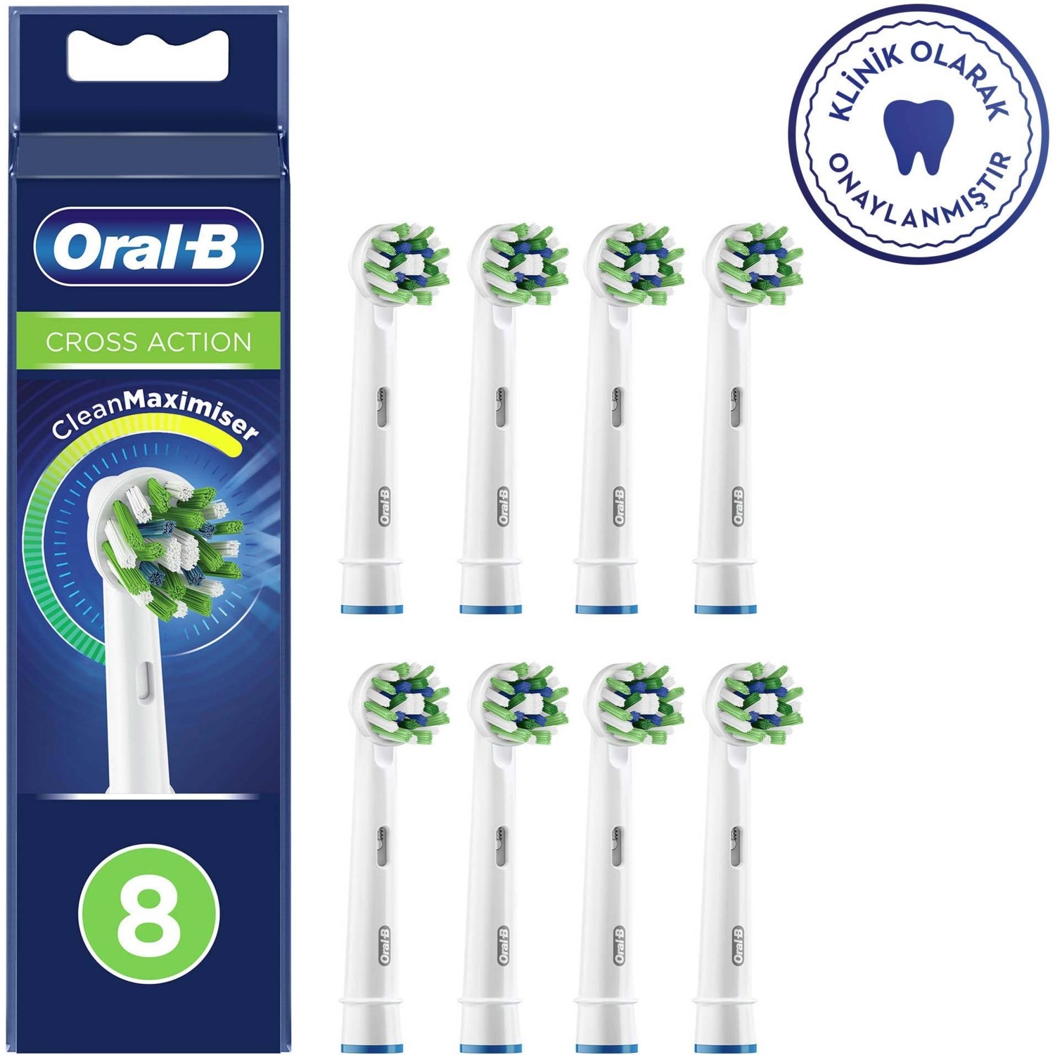 Oral B Cross Action Clean Maximizer Li Di F R As Yedek Fiyat